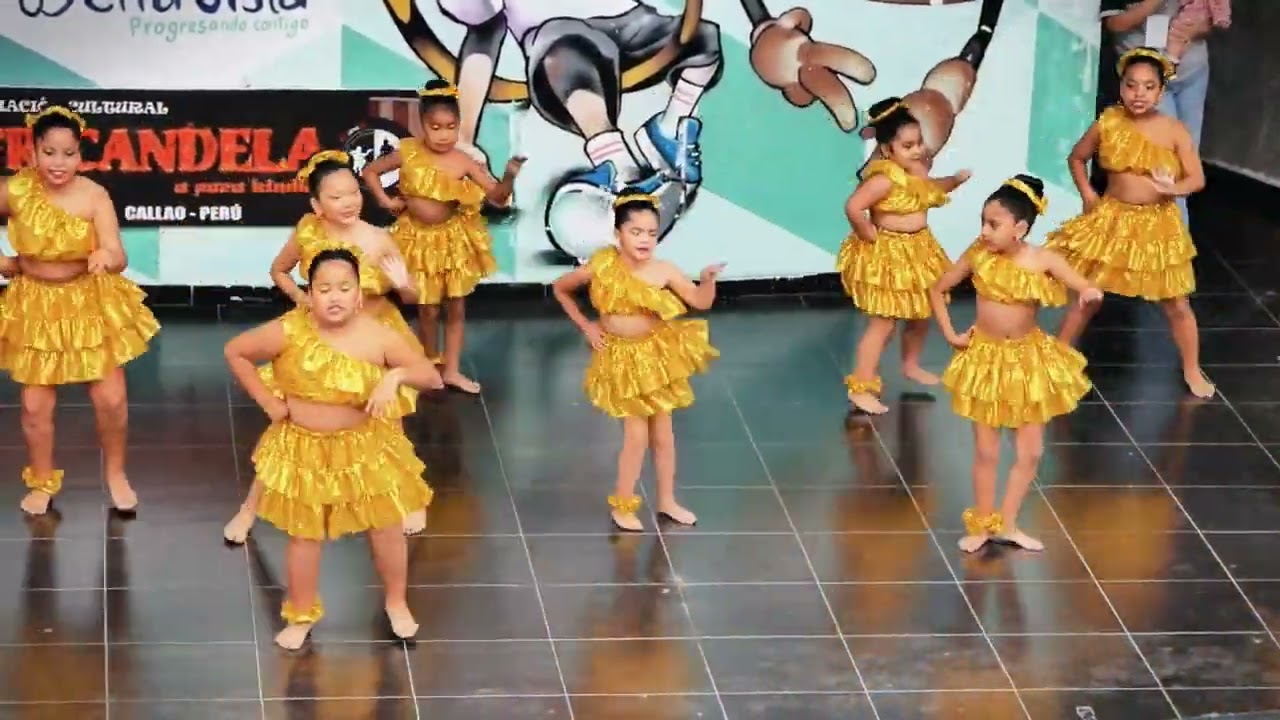 AFRICANDELA  - FESTEJO DE RITMO PERUANO (NIÑAS JÓVENES)