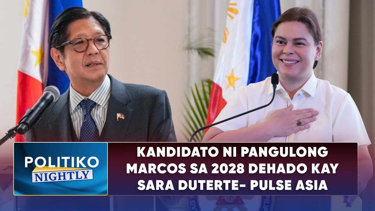 Kandidato ni Pangulong Marcos sa 2028 dehado kay Sara Duterte - Pulse Asia