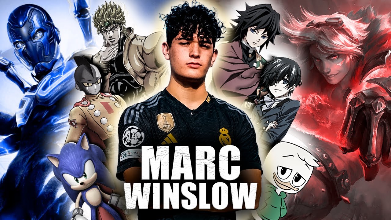 Personajes con la voz de MARC WINSLOW (Tomioka, Blue Beetle, Sonic, Ezreal) | VOCES QUE DAN VIDA