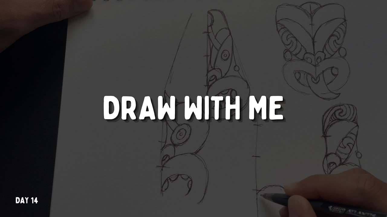 Creating Māori Designs – 25-Minute Raw Drawing Session