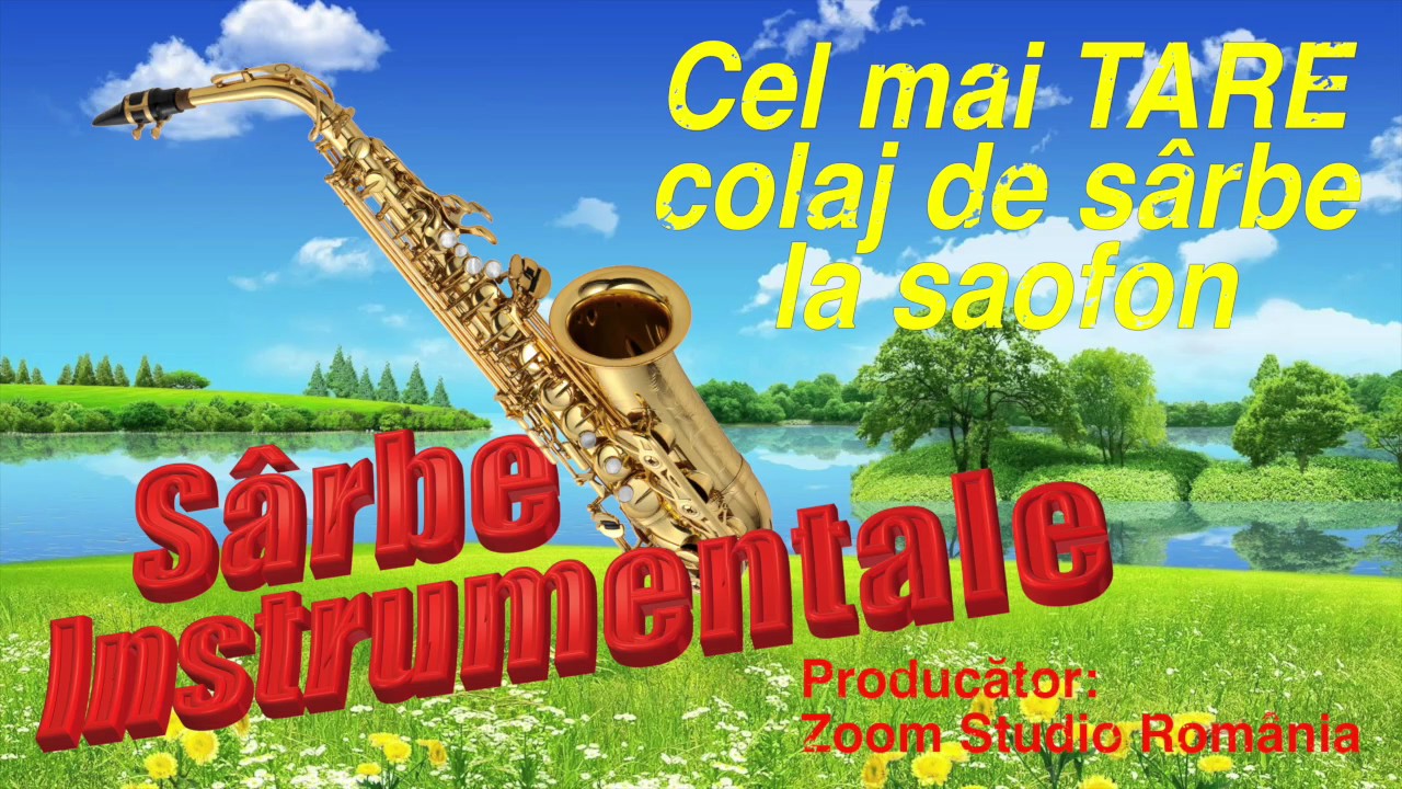 Colaj Non Stop de Sarbe la Saxofon si Acordeon, Foarte Tare 2017