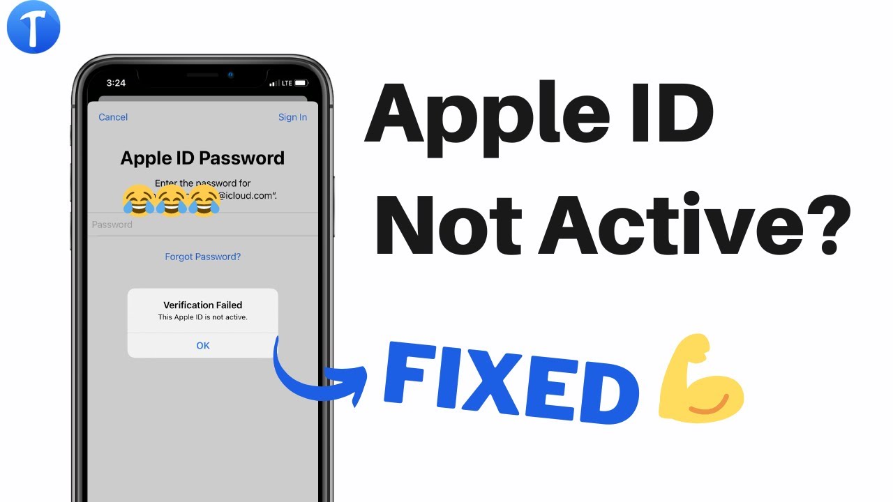 [Workable!]How to Fix This Apple ID is not Active 2025 - iToolab UnlockGo (iOS)