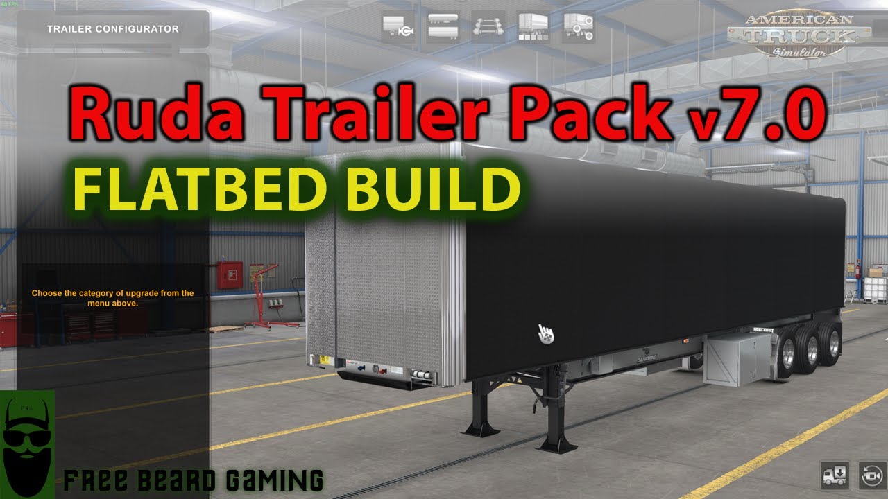 Jon Ruda Trailer Pack Update v7.0 | Flatbed Build | American Truck Simulator
