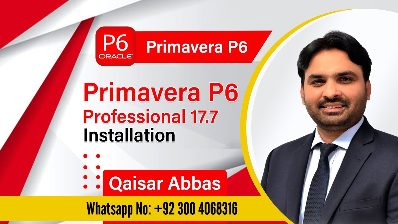 Primavera P6 17.7 Installation in Urdu/Hindi I Primavera Installation #primavera #exceltutorial