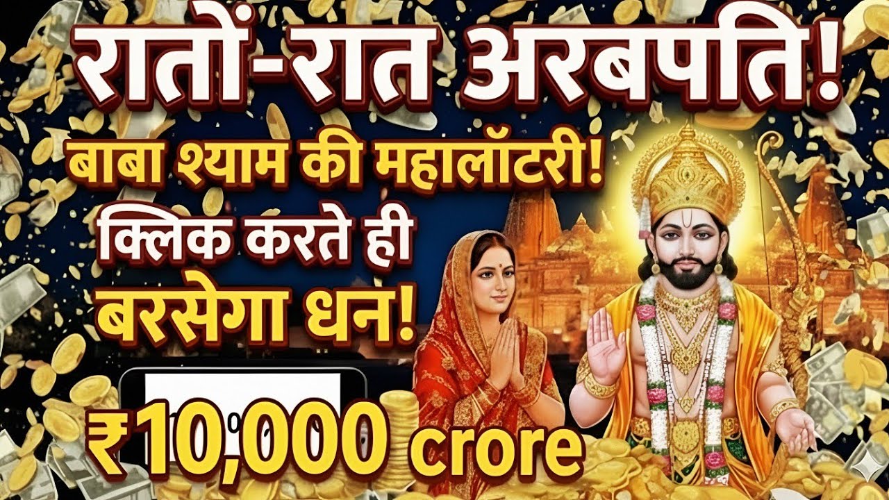 ​रातों-रात अरबपति! 🔴 बाबा श्याम की महालॉटरी | 10,000 करोड़ का मालिक! | #khatushyam