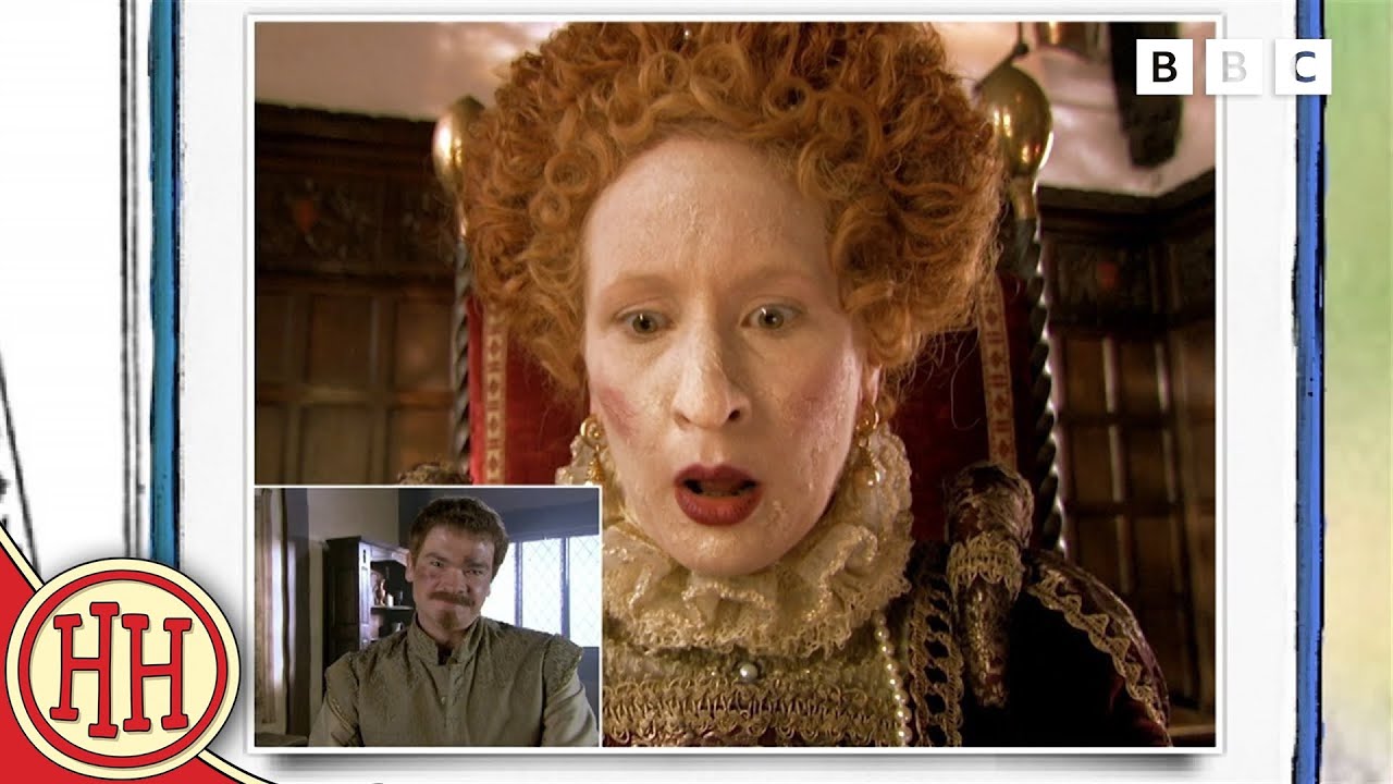 Historical Desktop: Elizabeth I | Terrible Tudors | Horrible Histories