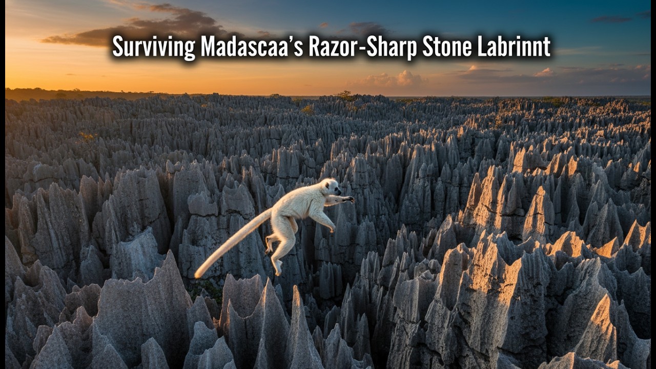 Nature Documentary: Surviving Madagascar's Razor-Sharp Stone Labyrinth