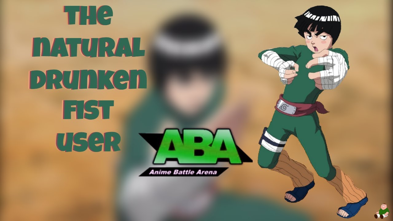 Rock lee the taijutsu master in aba!!!