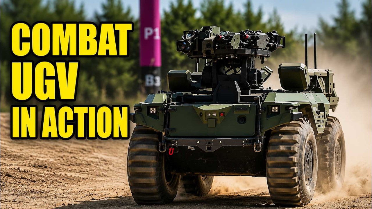 Combat Vehicles and Unmanned Ground Systems in Action at Eurosatory 2026