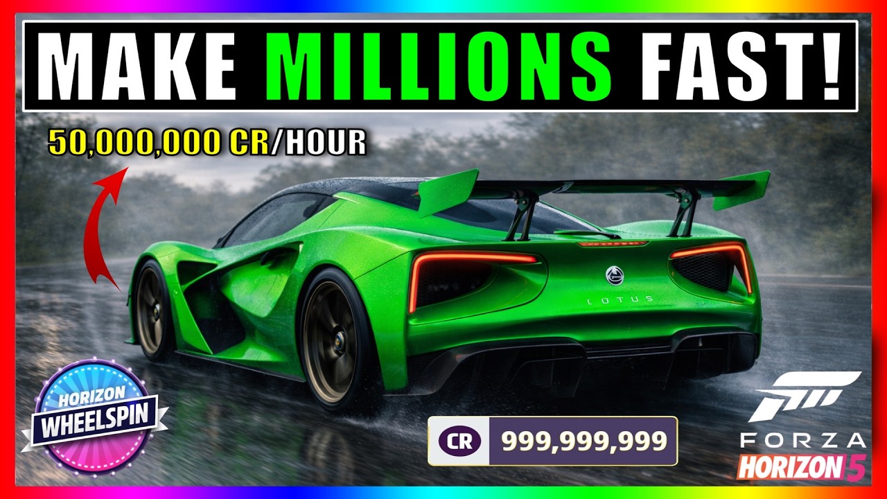 Forza Horizon 5 Money Glitch! I’ve Made 50M Using This Method So Far!