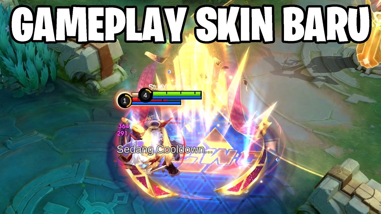 GAMEPLAY 4 NEW SKIN - JOY SPECIAL, BAXIA MSC, ROGER SPECIAL, ANGELA FIRST TOP UP! MOBILE LEGENDS