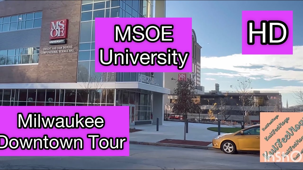 Milwaukee School of Engineering Campus Tour | MSOE University | Artificial Intelligence #engineering
