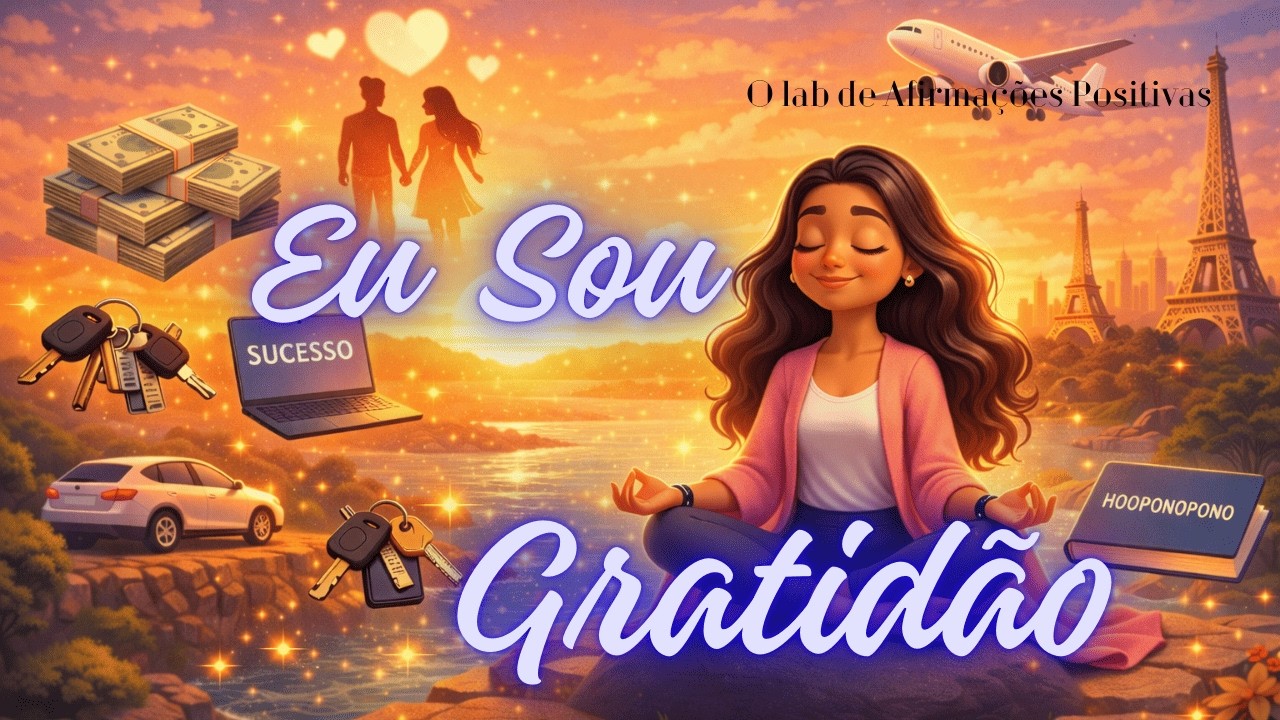 Eu Sou Gratidão 🌞 Música Para Reprogramar a Mente e Atrair Coisas Boas