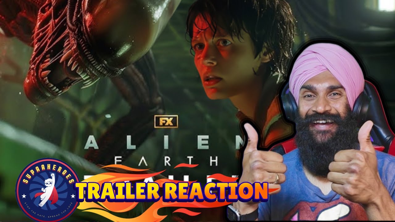 ALIEN: EARTH actually LOOKS GREAT! #alienearth #ridleyscott #trending #reaction