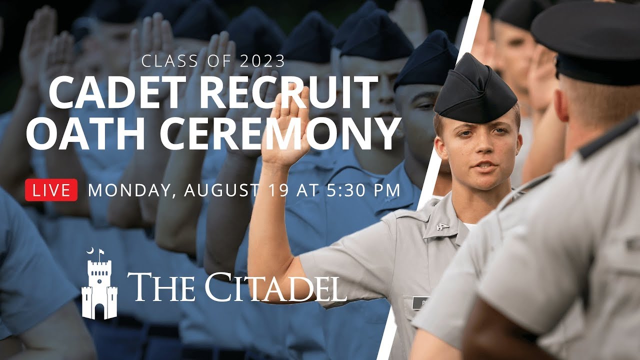 Cadet Recruit Oath Ceremony 2019