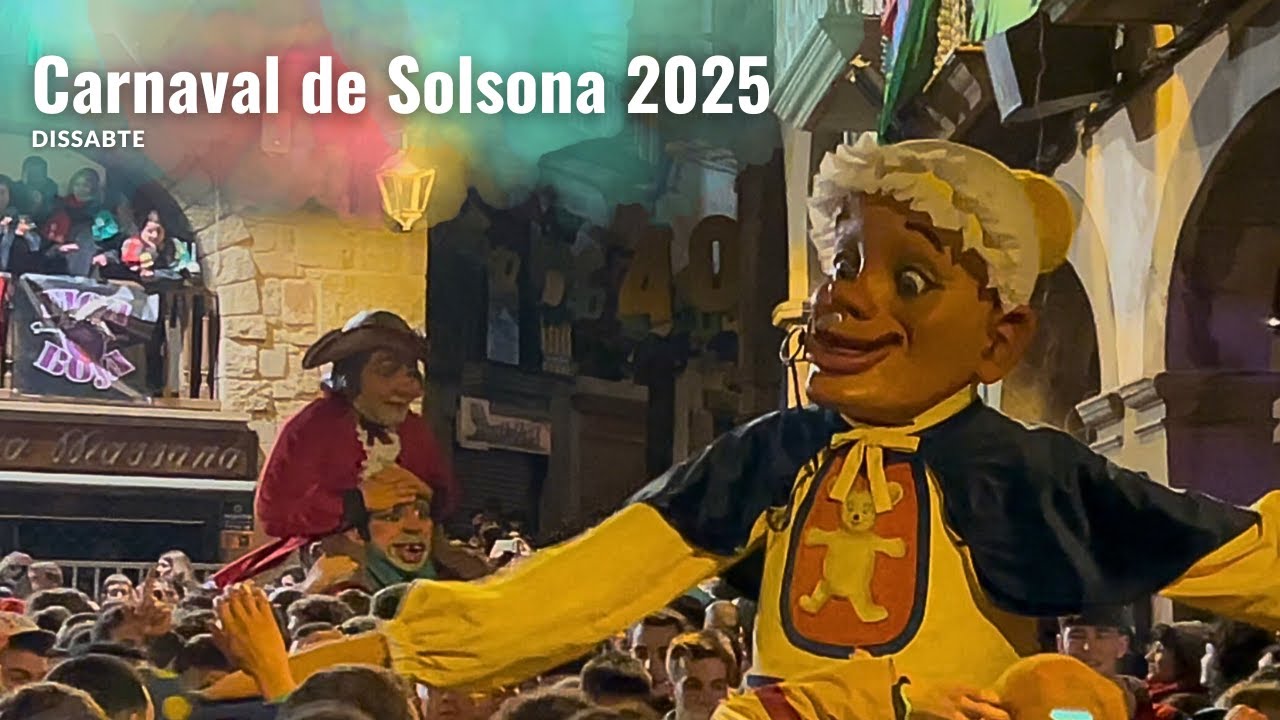 Carnaval de Solsona 2025 - Ballets de dissabte i penjada del ruc