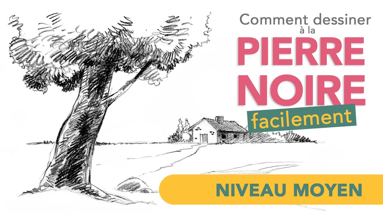 Comment dessiner à la pierre noire facilement ?