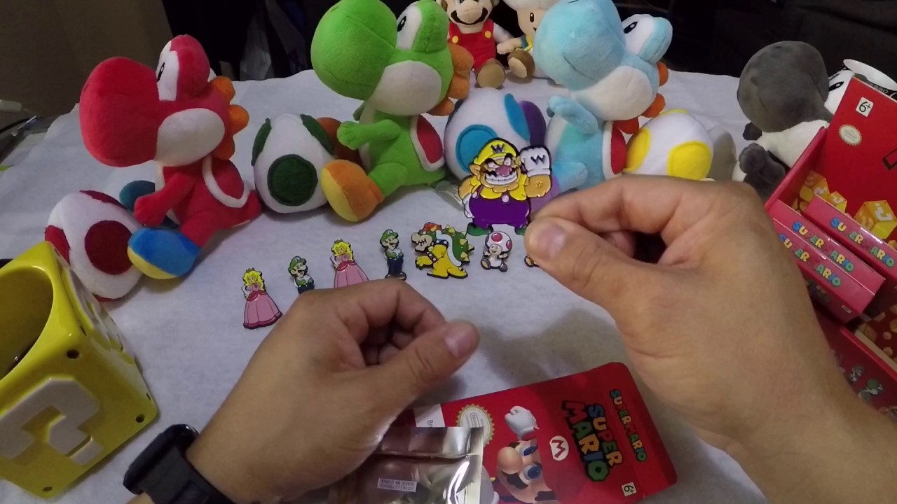 Super Mario Collectors Pins (Series1) Unboxing