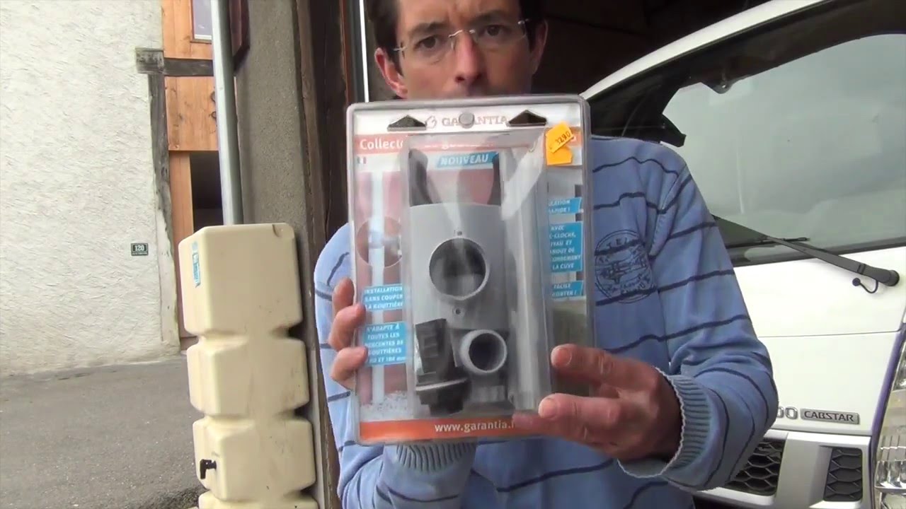 Installer un récupérateur d'eau