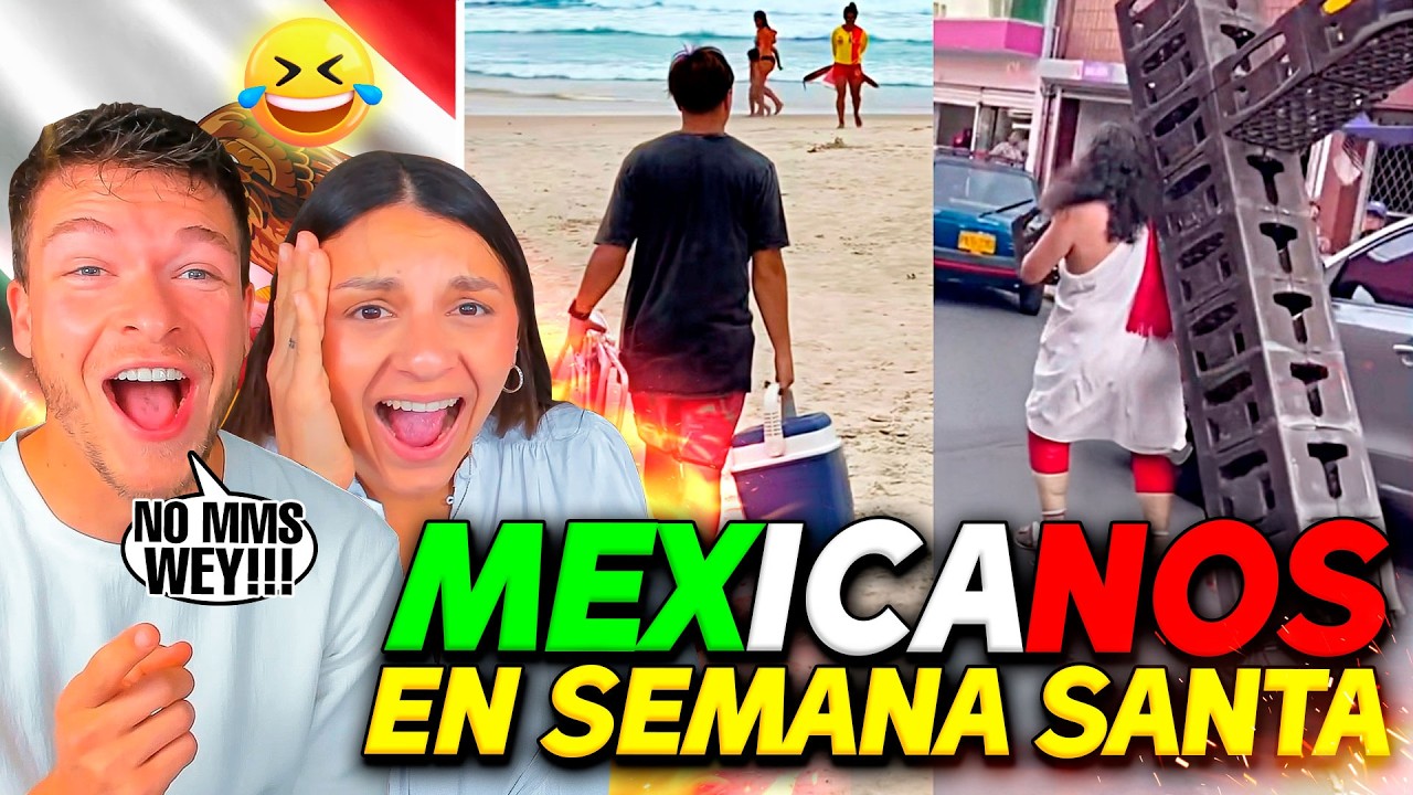 Los MEXICANOS en SEMANA SANTA **Son un desmadre!!** 🤣 #humor #memes 