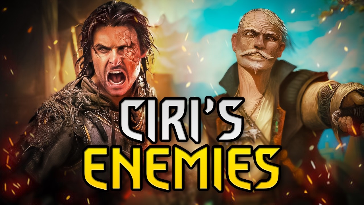 Witcher. 10 CIRI'S MOST POWERFUL ENEMIES