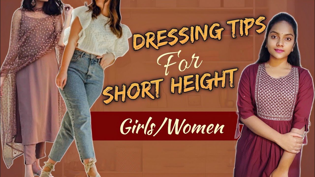 Dressing tips for Short height girls/Women||Styling tips for short height women/girls|| In Telugu