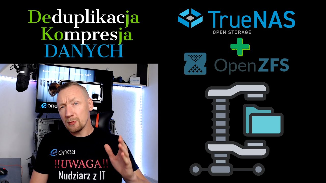 TrueNAS + ZFS - deduplikacja kompresja danych