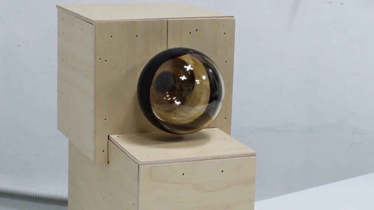 Ferrofluid Display Test V
