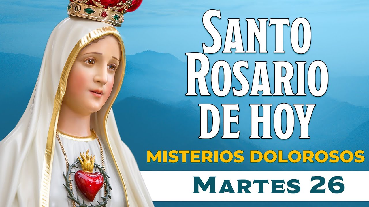 Santo Rosario de Hoy Martes 26 Noviembre 2024 I Misterios Dolorosos #rosariohoy #virgendefatima