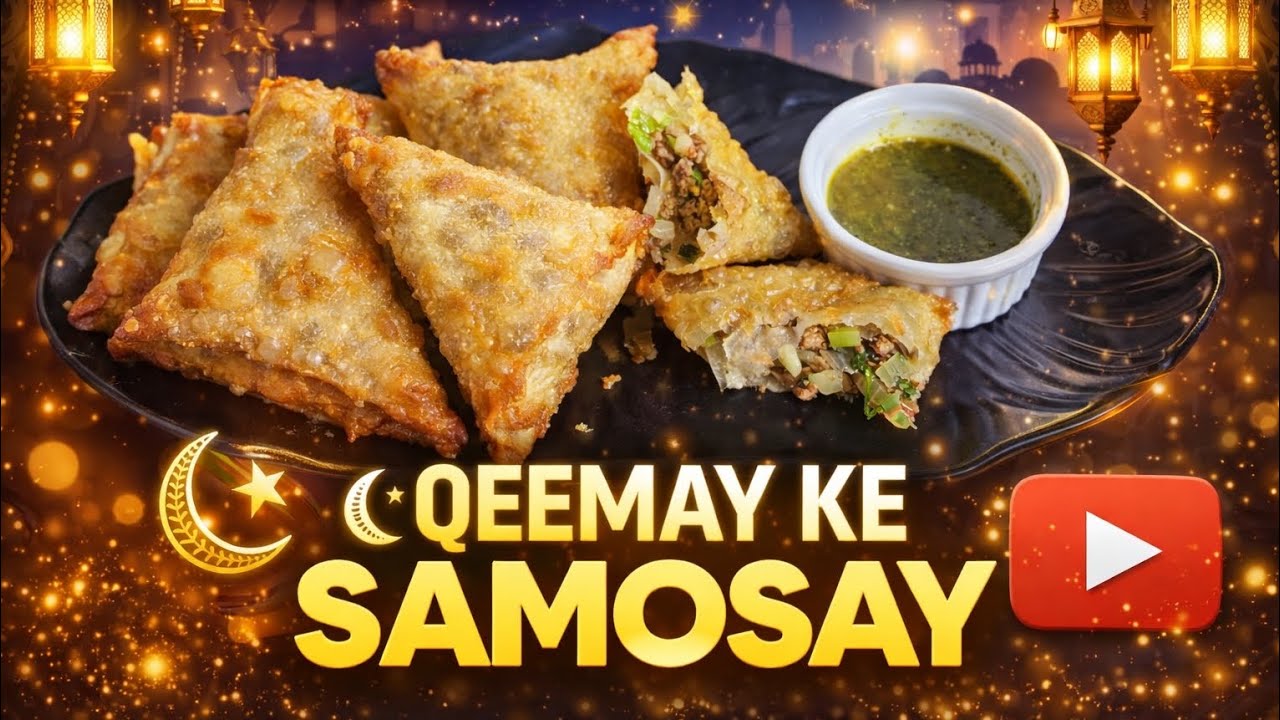 - CRISPY Qeemay Ke Samosay 🌙 Iftar Special | Ramadan 2026 🔥#ramadan2026  #ramadan #ramadanseries 