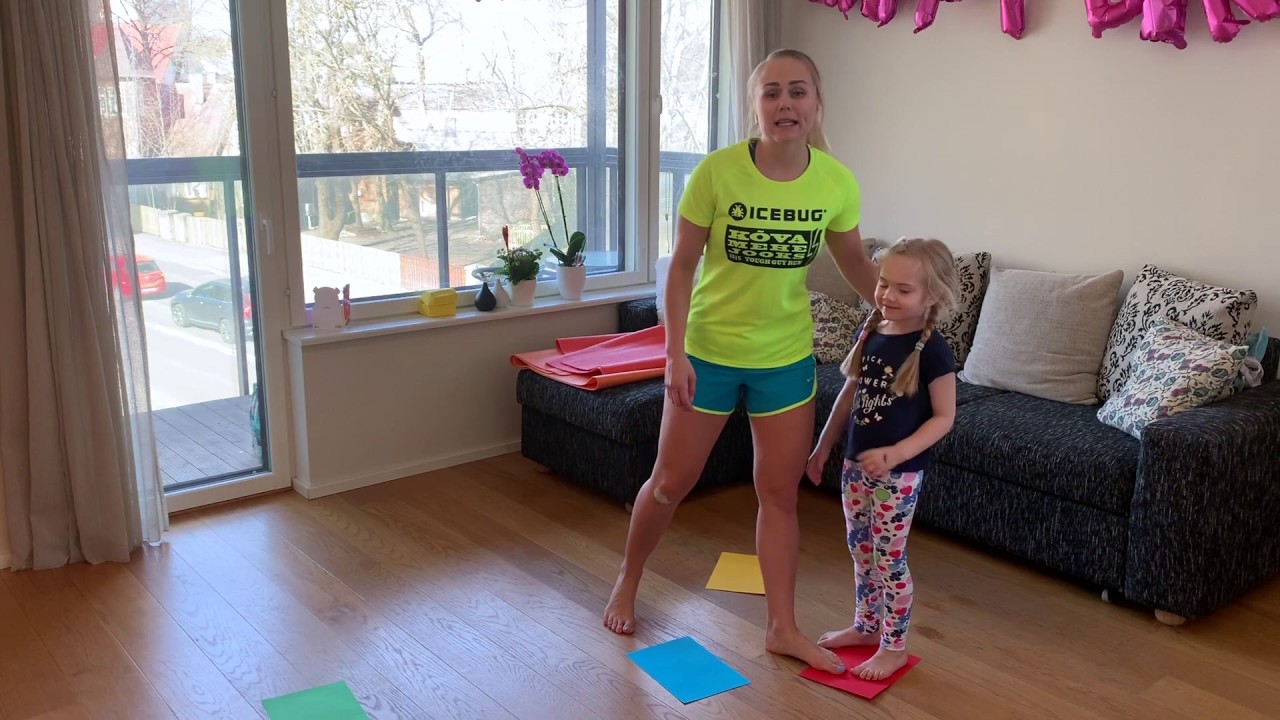 Laste trenn - jookse, hüppa, lõbutse / Fun Kids Workout - Jumping, Running and Fun