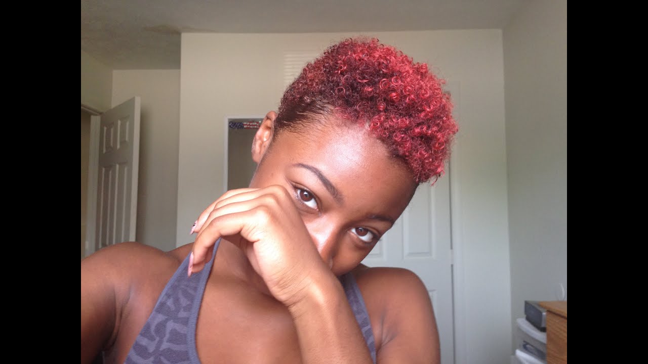 Easy TWA Wash-n-Go (Type 3C/4A Hair)