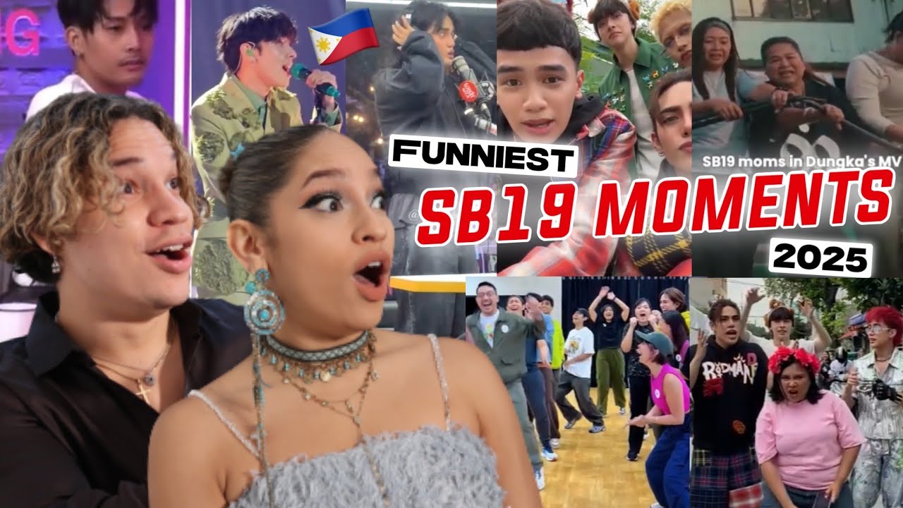 SB19 is FUNNY 😭😂 Waleska & Efra react to SB19's Funny / Best Moments of 2025 so far...