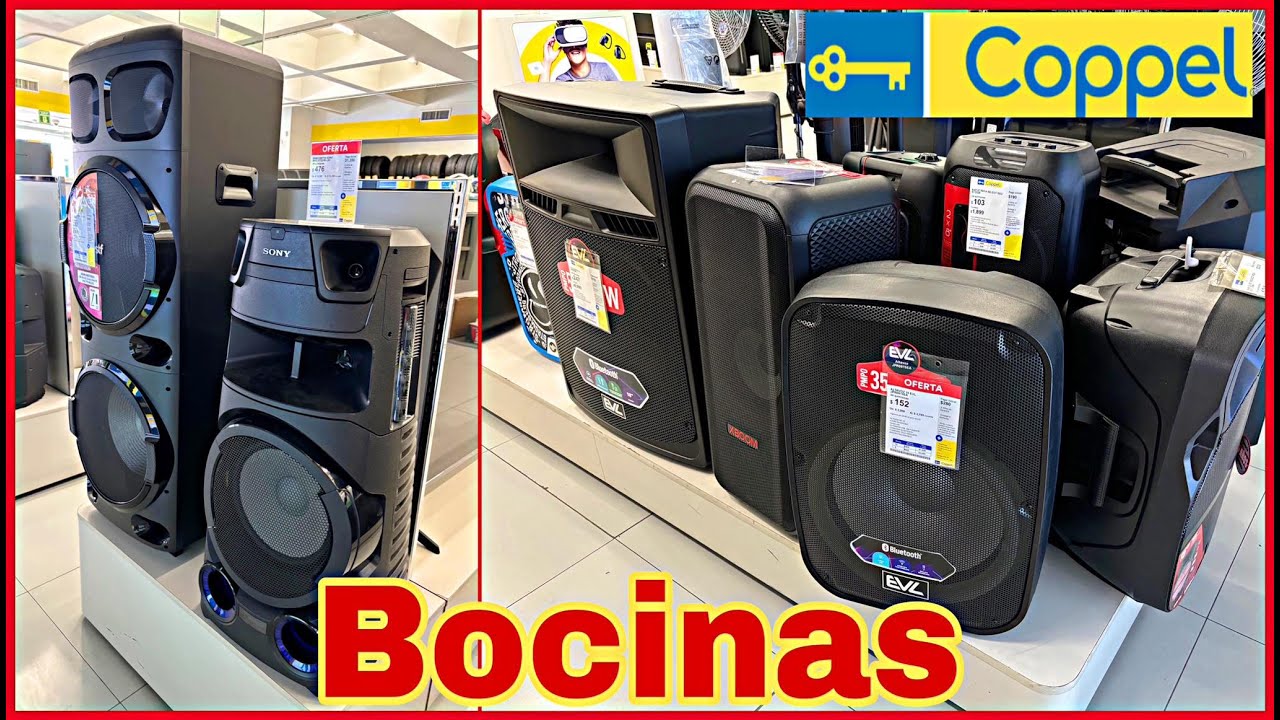 BOCINAS 🔊 Y MINICOMPONENTES EN COPPEL 💙 RECORRIDO 🤑
