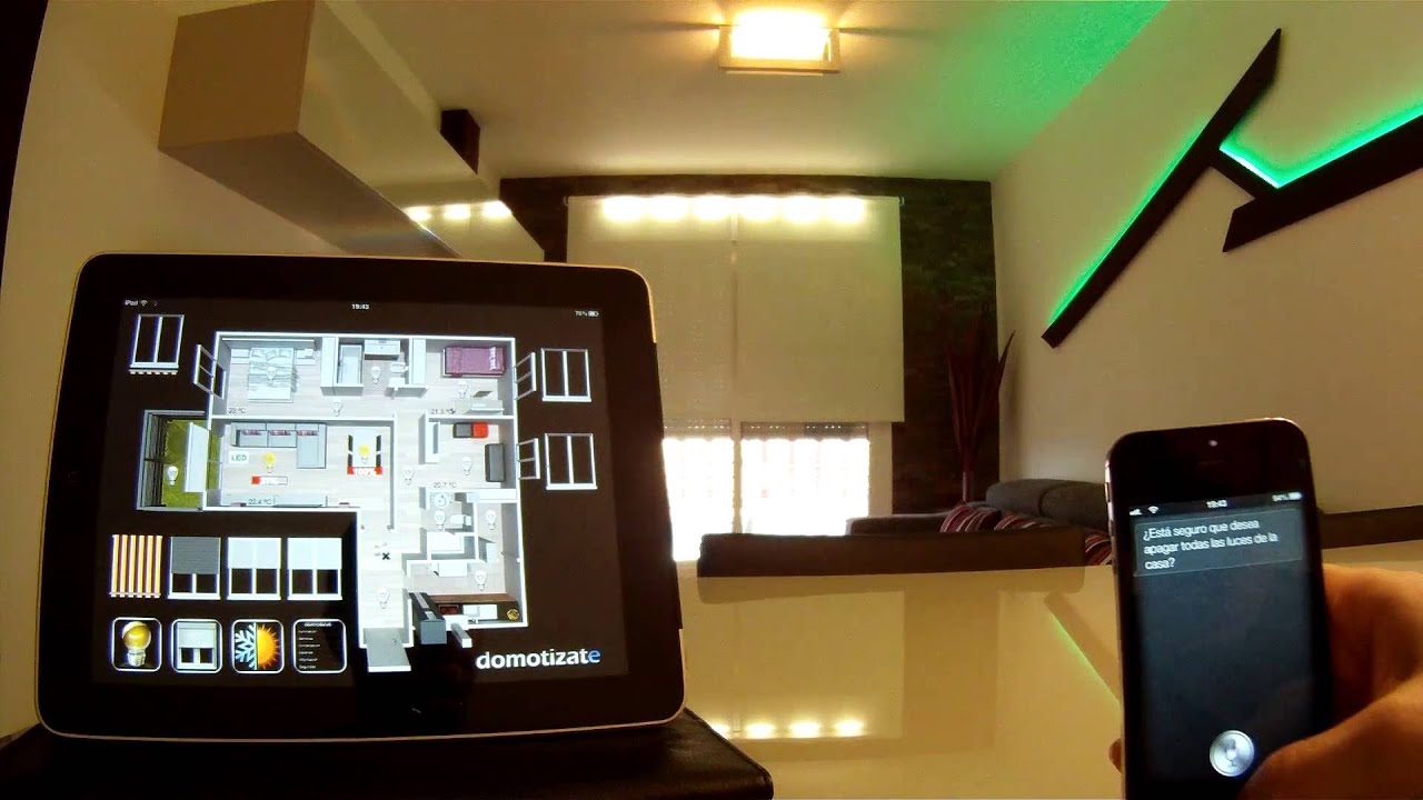 Dom&oacute;tica - Control por Voz mediante Siri para iPhone iPad en M&aacute;laga y Marbella