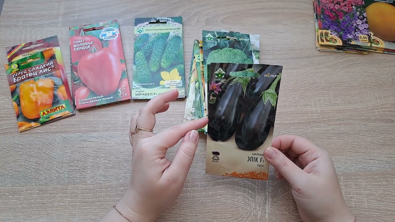 🤔 Что я буду сажать в 2026 году. 🍅🥒 Какие семена я купила. Огород для начинающих. 💛