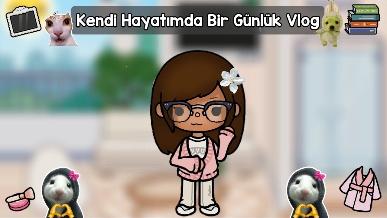 Kendi Hayatımda Bir Günlük Vlog 🍳📚☕|| Toca Life World || Miniş Tv