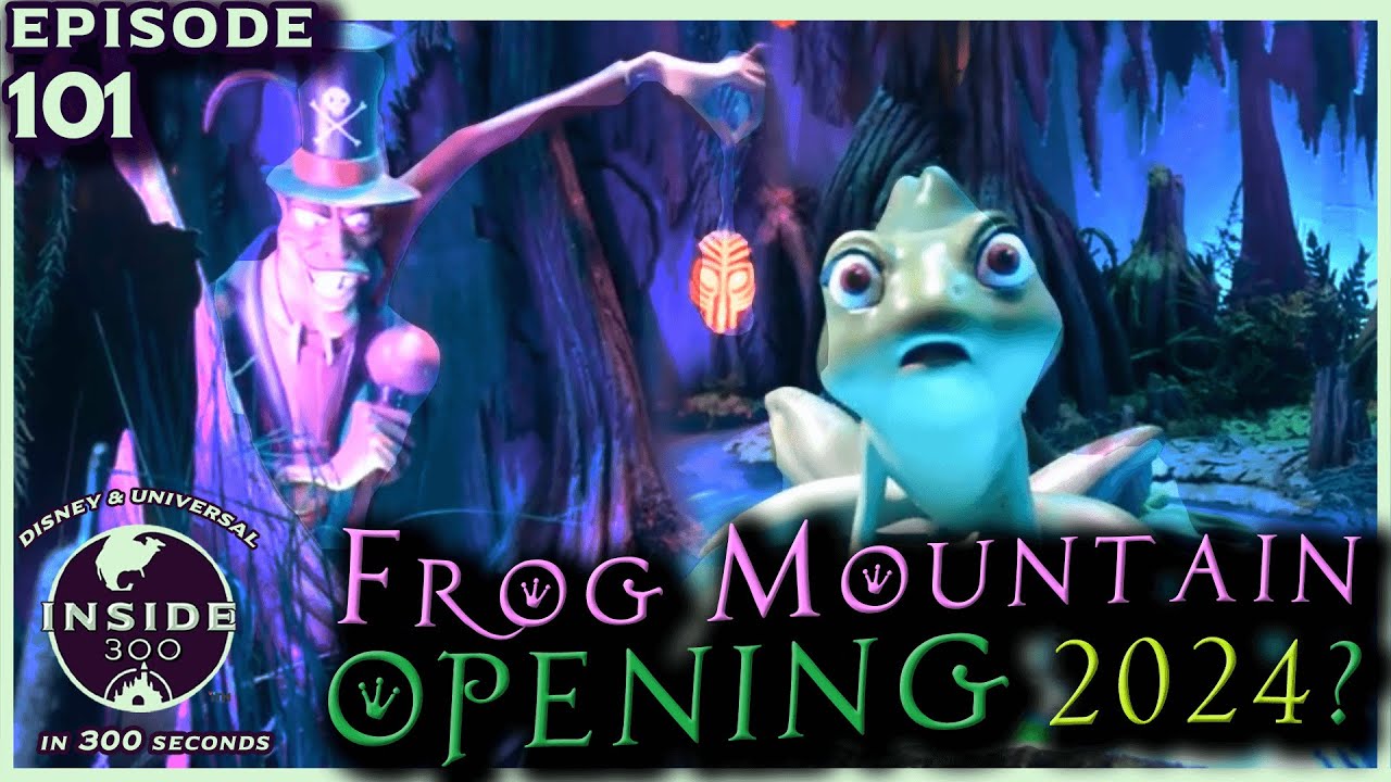 Splash Mountain to Debut with Princess & the Frog Theme in 2024 • Mario Kart Ride Opens Early 2023
