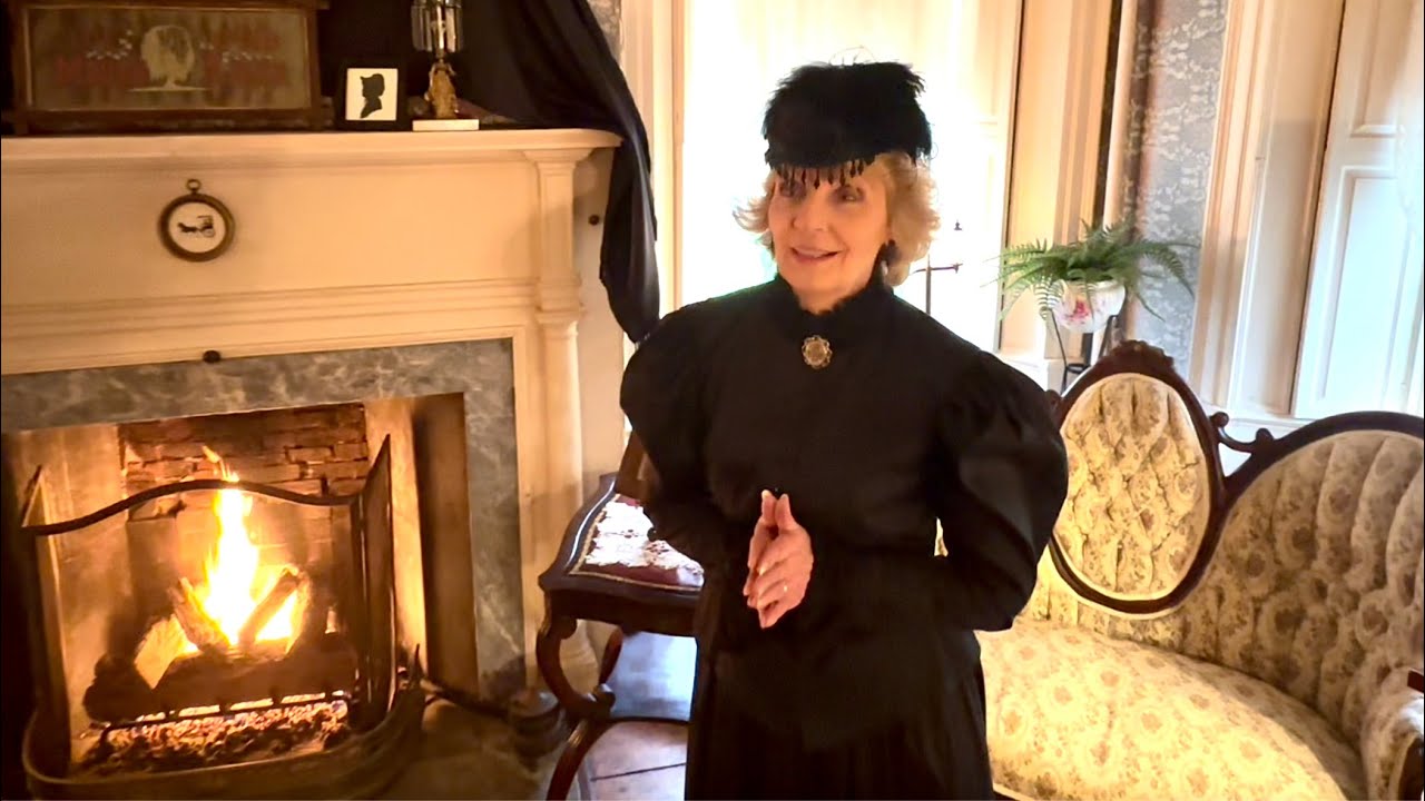 Victorian Undertaking & Family Mourning. A Tour Inside Hearthside House Museum in Rhode Island.