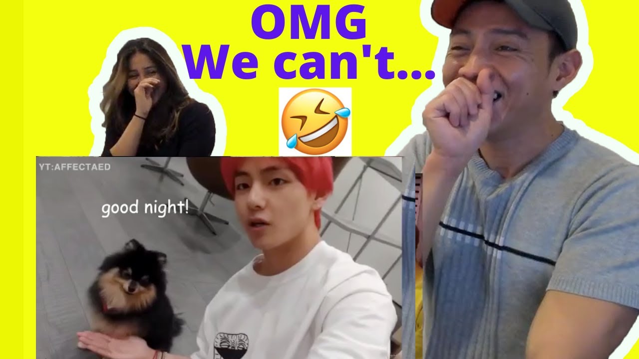 BTS being a mess on vLive | BTS funny moments | reaction video