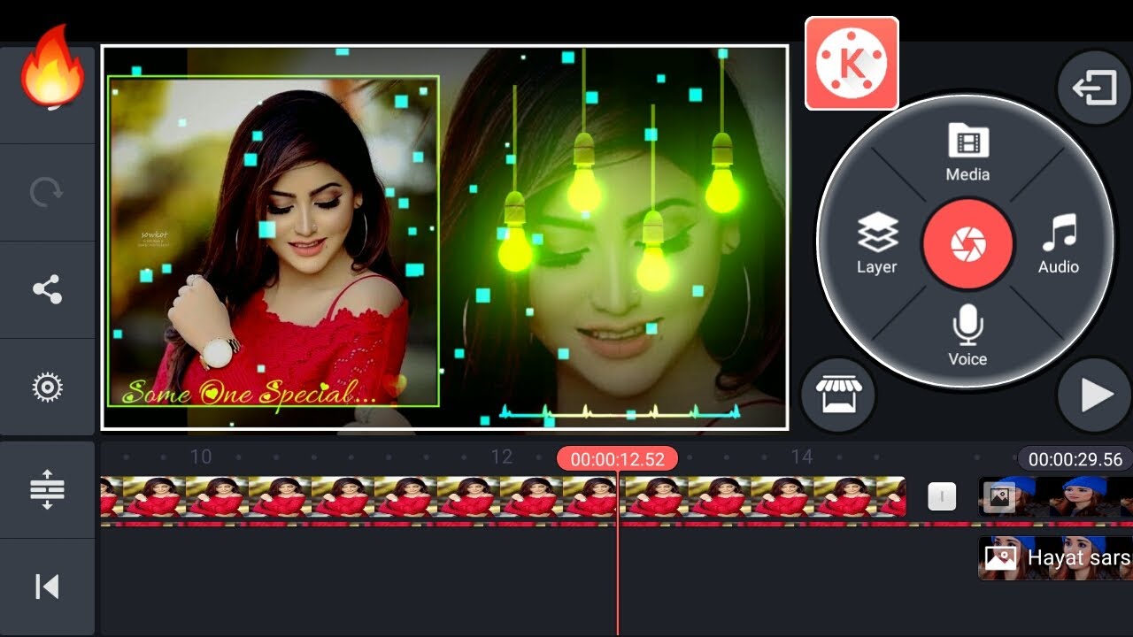 KineMaster Video Editing Tutorial | Bulb Tamplate Status Video kaise banaye | Technical sukkur