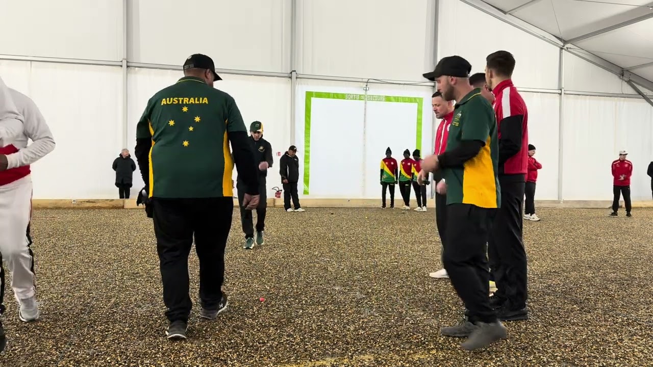 Petanque: Championnat du Monde 2i&egrave;me Partie Luxembourg vs Australie✅