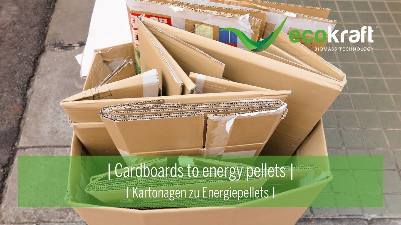 ECOKRAFT - Cardboards to energy pellets