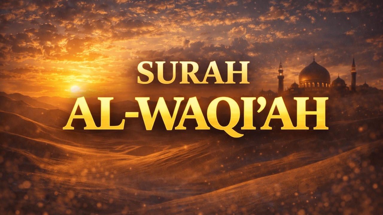Surah Al-Waqi’ah – Beautiful Quran Recitation with English Subtitles (Full)