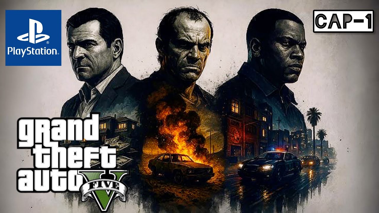 GTA V ( MODO HISTORIA REAL ) SUB- EN ESPAÑOL LATINO| CAP 1