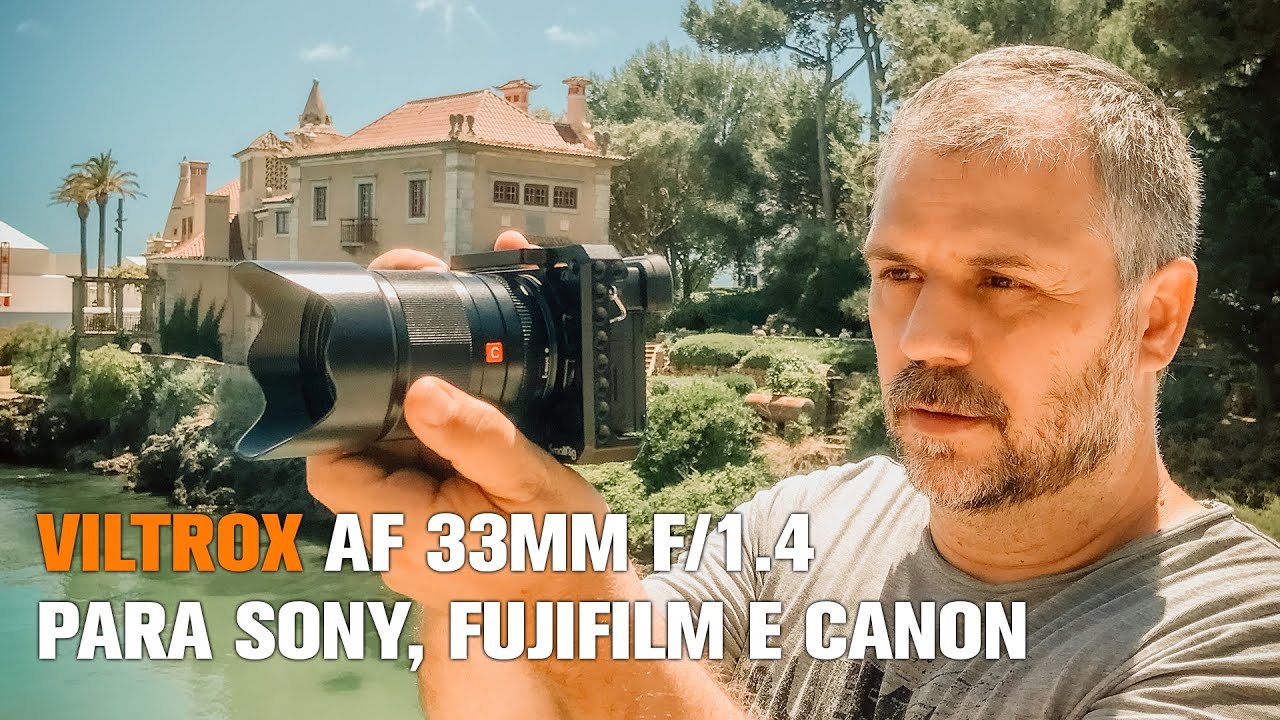 Lente com autofoco VILTROX AF 33mm f/1.4 de $238 USD  para câmeras SONY, FUJIFILM e CANON