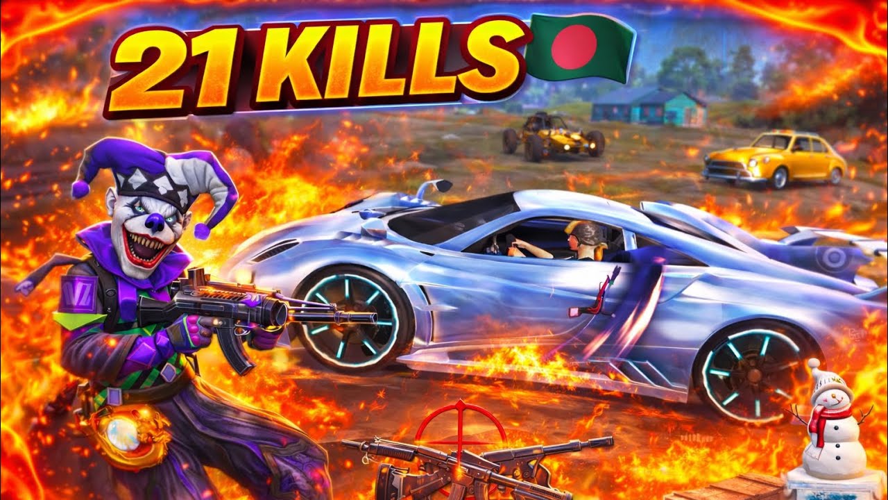 21 KILLS 🔥 | Bangla PUBG Gameplay 🇧🇩
