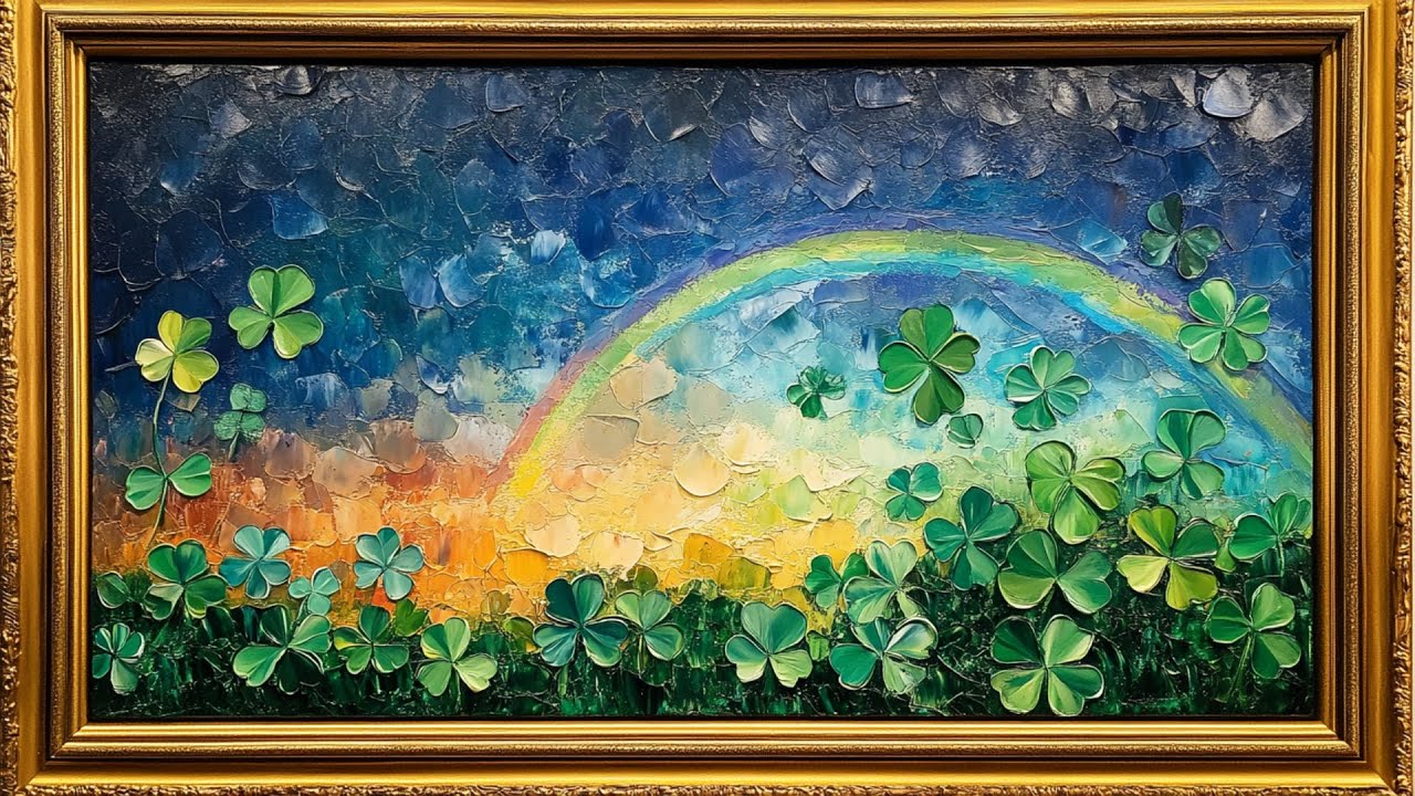 St. Patrick&rsquo;s Day TV Art & Ambience | Celebrate the Luck of the Irish! 🍀🎨