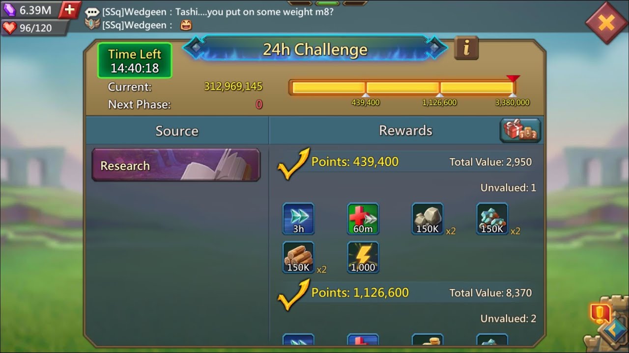 Lords Mobile - 313M MIGHT IN ONE HOUR! UPDATES TO THE MINI RALLY LEAD ACCOUNT!