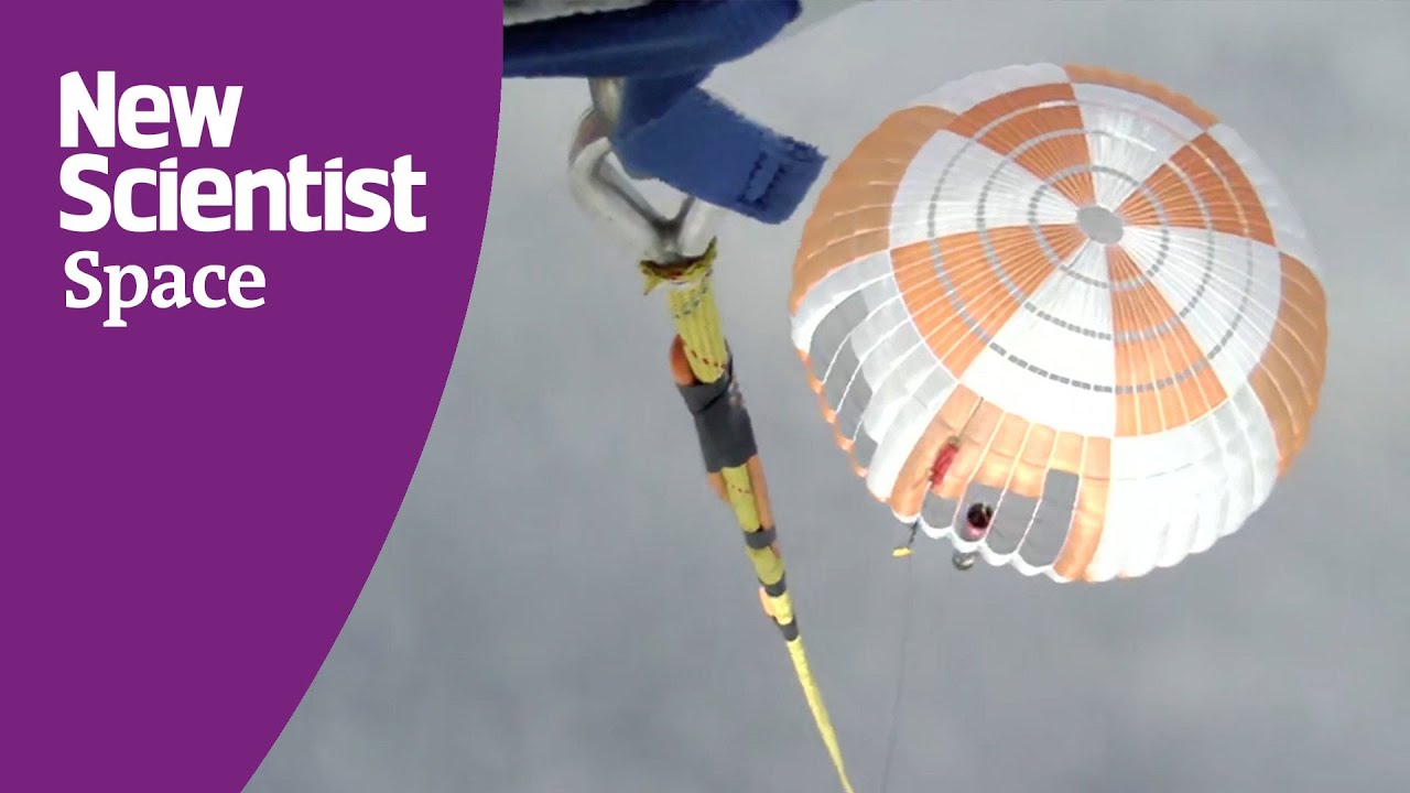 Watch Rocket Lab catch a falling rocket with a helicopter then drop it